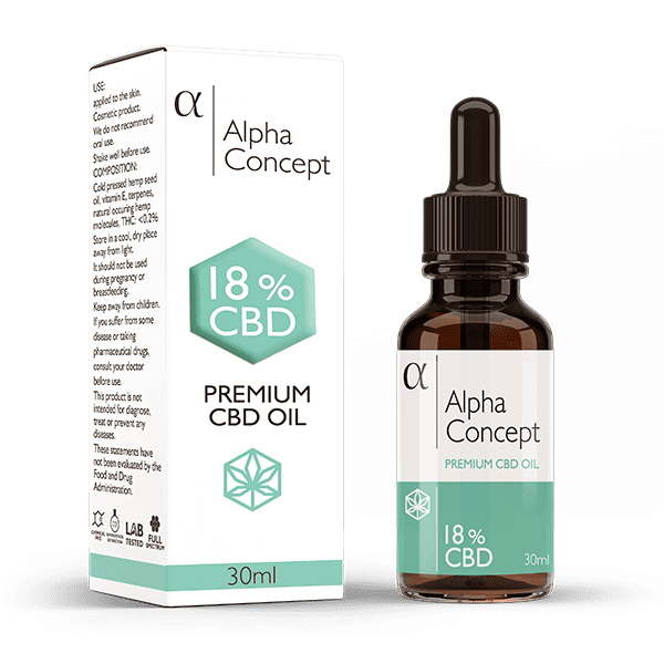 Premium CBD Ulje 18%
