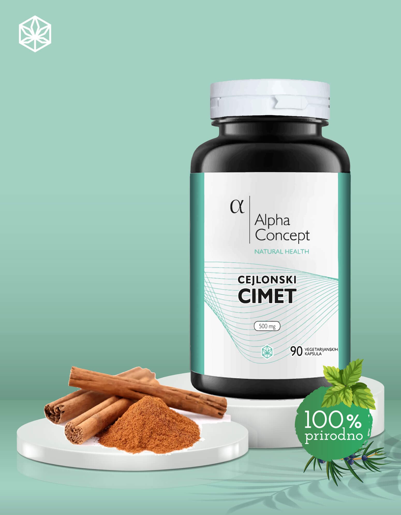 Cejlonski cimet 500mg