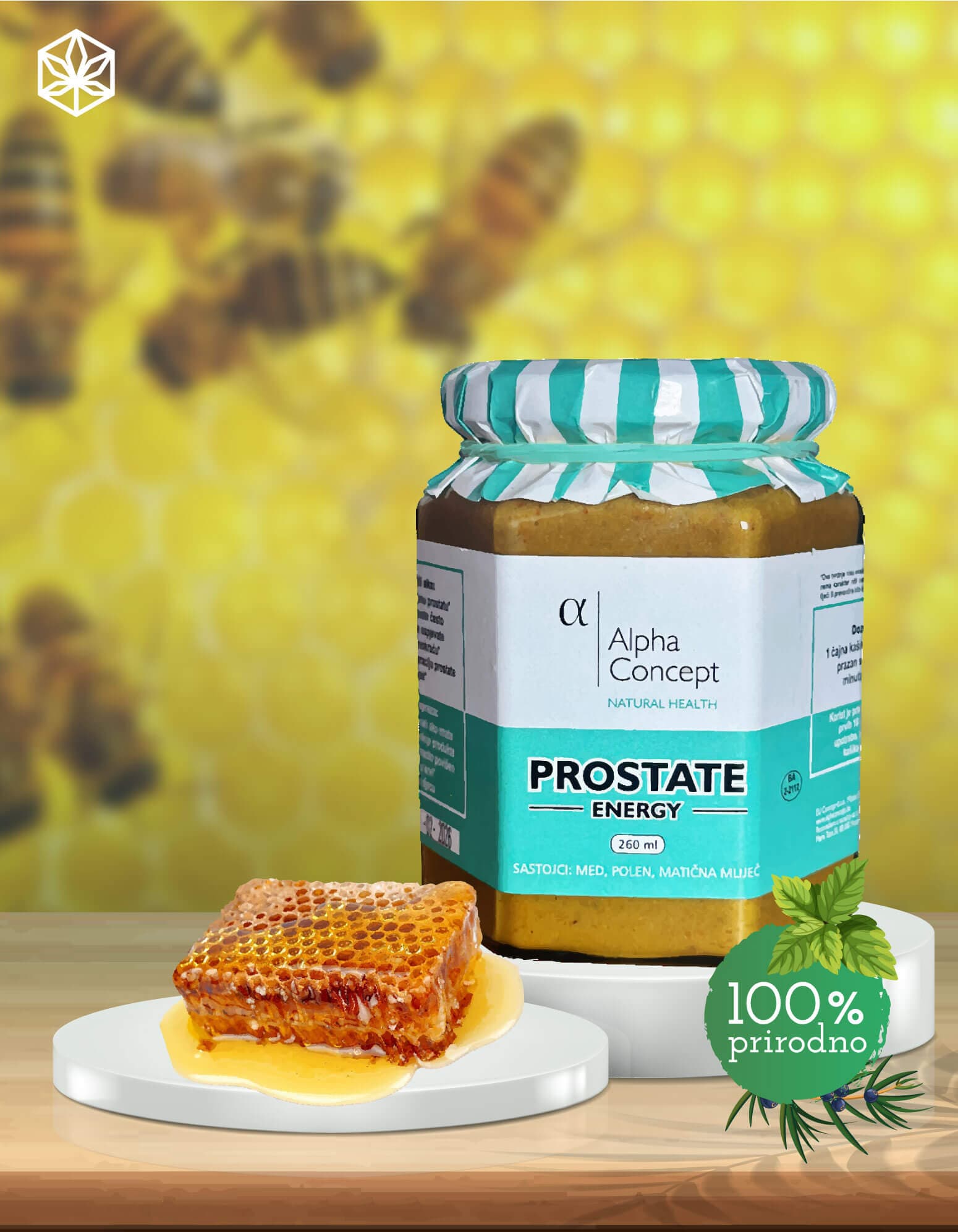 Prostate Energy – med, polen, matična mliječ