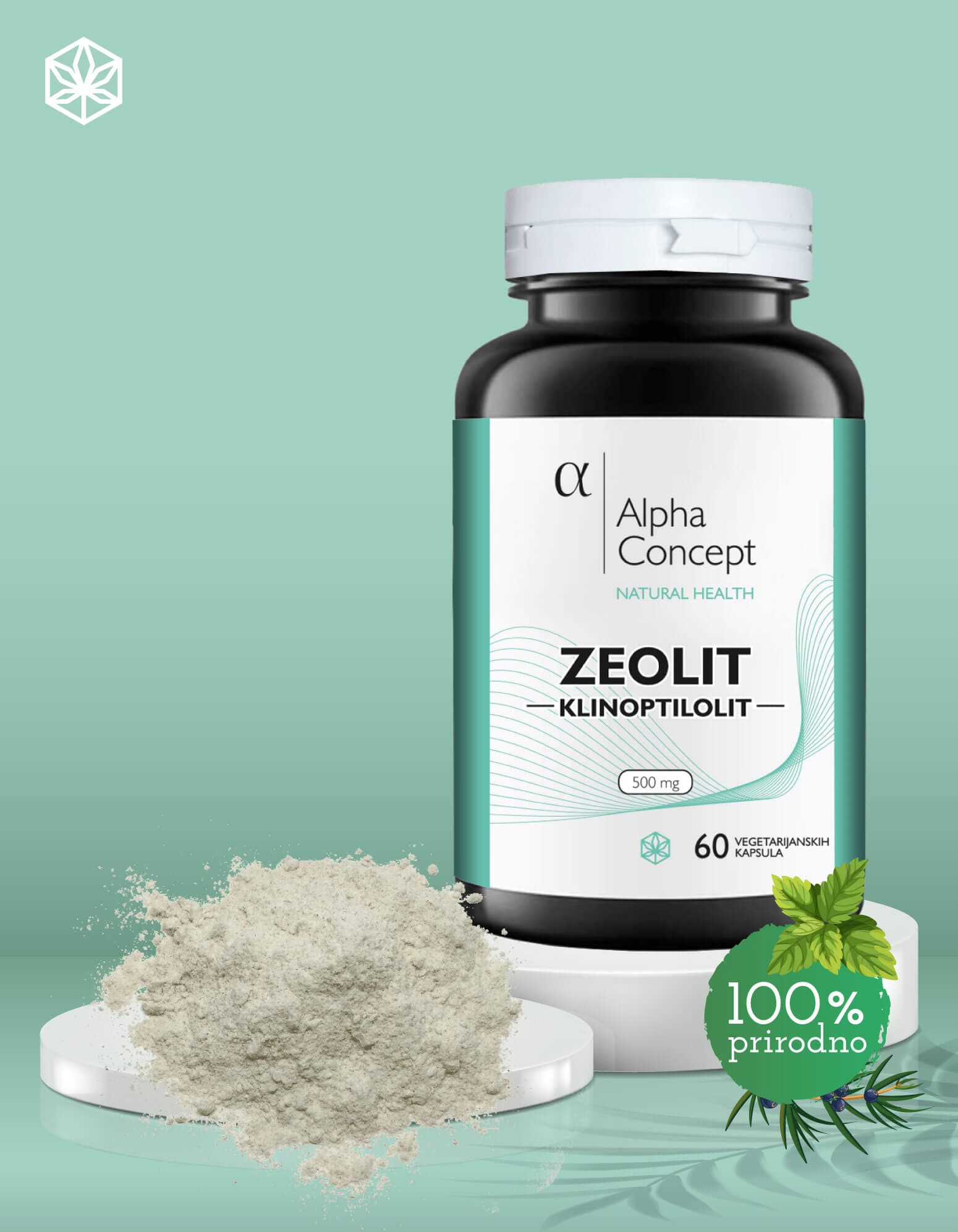 Zeolit – Klinoptilolit 500mg